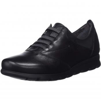 Fluchos Women's Casual Black Leather Sneakers F0354 Size 6 US (EU 36)