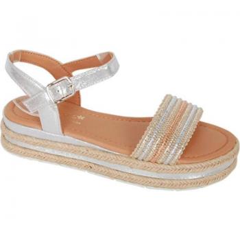 Sandalias de Niña Bubble Bobble Plataforma C704 Multi