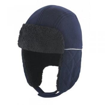 Gorro Trapper Ocean para Hombre de Invierno en Negro | Talla: Grande/XL