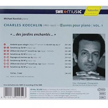 Charles Koechlin: Piano Music, Vol. 1