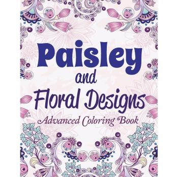 Libro de Colorear Avanzado para Niños: Diseños de Paisley y Flores
