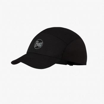Gorra unisex Buff Solid Black con diseño clásico, fabricada en material ligero y transpirable, ideal para actividades al aire libre y deportes, con ajuste cómodo y protección solar