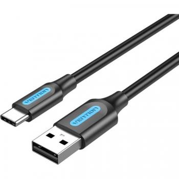 Cable USB 2.0 Tipo-C Vention COKBD de Alta Velocidad y Carga Rápida - Gris