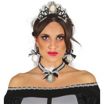 Conjunto de Diadema, Colgante y Pendiente