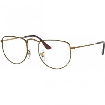 Ray-Ban RB3958V Antique Gold Geometric Eyeglasses