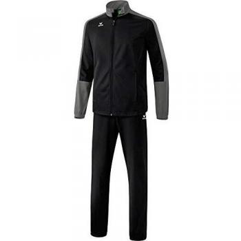 Erima Toronto 2.0 - Traje de poliéster para hombre, hombre, Toronto 2.0 Polyesteranzug, negro/gris, small