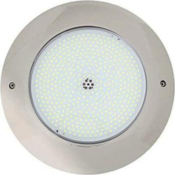 LEDKIA LIGHTING Foco Piscina LED Superficie 6000K 12V AC/DC Acero Inoxidable 35W IP68 RGB