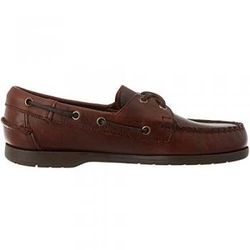 Sebago Men's Brown Leather Docksides Endeavor Shoes