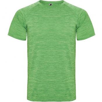 Camiseta técnica de manga corta para niño ROLY AUSTIN, con tejido space dye y estilo ranglán