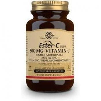 Solgar Ester-C Plus Vitamina C 500mg 50 cápsulas vegetales