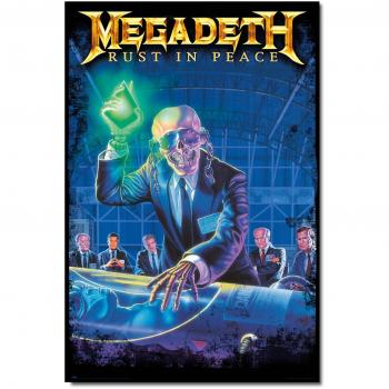 Póster Megadeth Rust In Peace - Edición Especial de Coleccionista