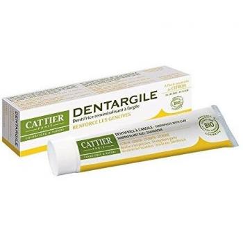 Cattier Remineralizing Lemon Clay Toothpaste for Irritated Gums 75ml