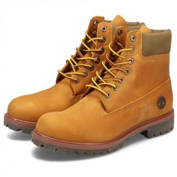Botas Timberland Premium 6 Pulgadas Impermeables para Hombre en Amarillo, Talla: 41.5