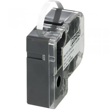 Etiqueta de Montaje Autoadhesiva Phoenix Contact MM-TMT (EX6,35)R C1 Blanca y Negra para Impresora de Transferencia Térmica 5500x6,35mm