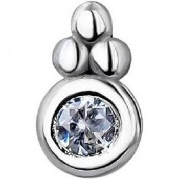 Piercing Earcandy Petit Baroque elaborado en Plata de Ley 925