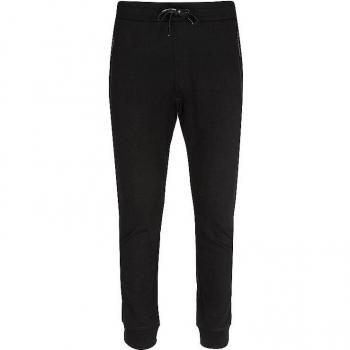 A|X ARMANI EXCHANGE Pantalones de deporte para hombre - Pantalones jogger de felpa en color negro
