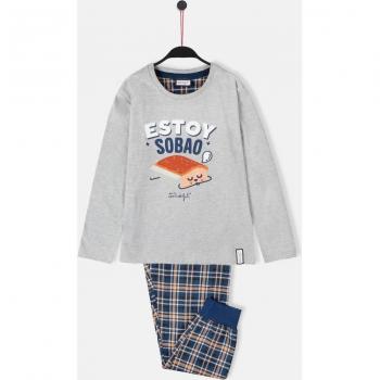 MR WONDERFUL Pijama Manga Larga Sobao para Niño