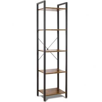 Estantería Industrial Wabi de 5 Niveles, 40x30xH154 cm