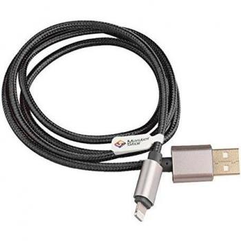 Alta calidad MasterStor 1 m trenza de carga y sincronización gruesa Grande para iPhone 5/6 -