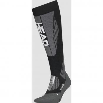 Calcetines Deportivos de Esquí Head Ski Racer Negro 35-38