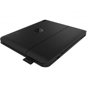 Hewlett-Packard D6S54AA#ABD - Funda con teclado para tablet ElitePad y portátiles, color negro