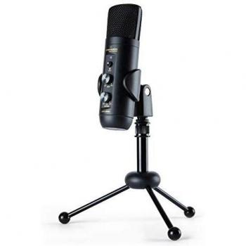 Marantz Professional MPM-4000U Podcast Mic - USB Condenser Microphone With Mixer and Headphone Output for Podcasting, Live Streaming, YouTube Projects