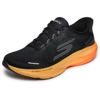 Zapatillas Slip-Ins Skechers Aero Spark Vegan en Gris Carbón, Talla 41, Lavables a Máquina, Arch Fit, Hyper Burst