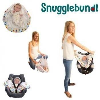 Snugglebundl - Transfer Baby from Car Seat, Swing or Stroller without Waking your Baby! | The Multi-Use & Multi- Award Winning Portable Baby Lift and Swaddle!