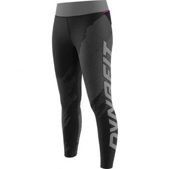 Malla larga Dynafit Ultra Graphic para mujer en color negro y gris - Talla XS