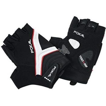 Pokal Bioxcell Guantes, Hombre, Negro y Blanco, S