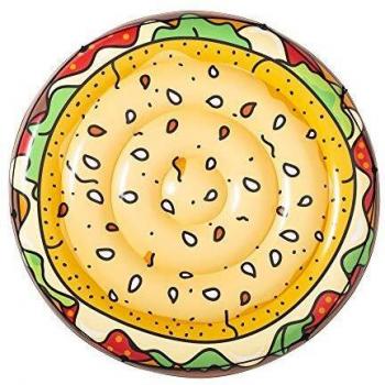 BESTWAY 43250 - Colchoneta Hinchable Hamburguesa 158 cm