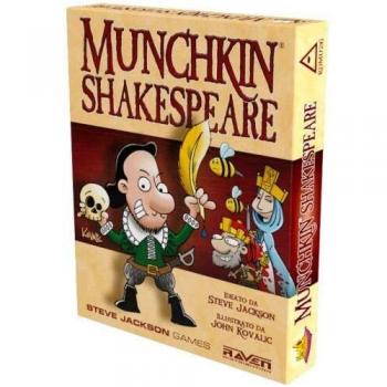 Raven Distribution - Juego de Mesa de Color estándar, Modelo Munchkin Shakespeare