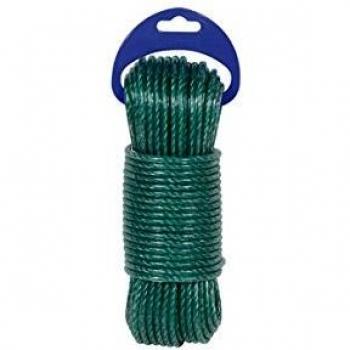 Rombull ronets M285716 - Cuerda plastificada verde 15 mt