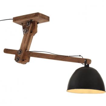 Lámpara de techo 25 W negro 105x30x65-108 cm E27