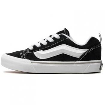 Zapatillas Vans Knu Skool Unisex de Piel - Negro - Talla 36.5