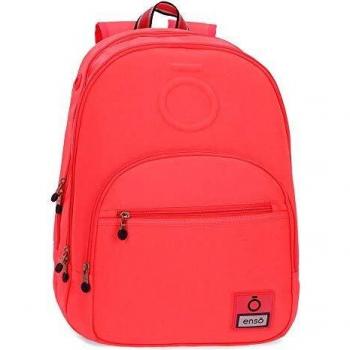 Mochila doble compartimento adaptable Enso Basic Coral, 46 cm