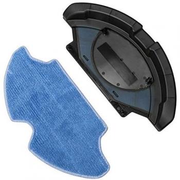 Cecotec Repuesto Accesorio friega suelos con mopa de microfibra Robot aspirador compatible: Conga, Conga Slim y Conga Slim 890 Friega el suelo y pasa la mopa Accesorio de Cecotec. Mopa de Microfibra