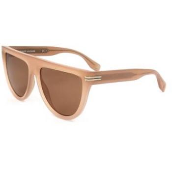 Marc Jacobs Women's MJ 1069/S Oval Sunglasses - Nude Beige with Brown Lenses, One Size