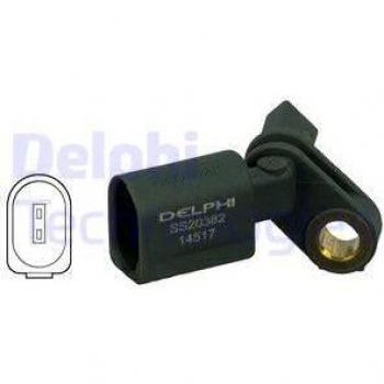 Sensor ABS DELPHI SS20382 - Sensor de velocidad de rueda, compatible con sistemas de frenos antibloqueo (ABS), fabricado por DELPHI, alta precisión y durabilidad, fácil instalación, diseño resistente a condiciones climáticas