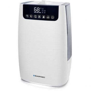 Humidificador Ultrasónico Blaupunkt AHS803, 5 L, Plata, 105 W, Blanco, 37 cm