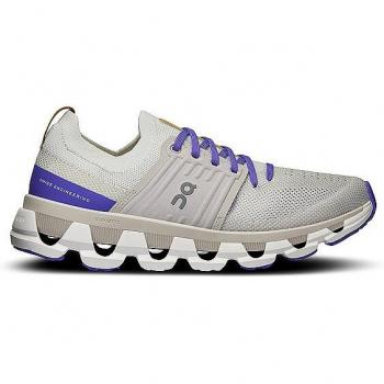 On Cloudswift 3 Women's Running Shoes - Berry/Gray/Beige/Purple - Size 37