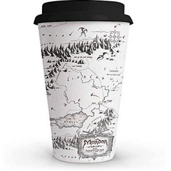VASO CAFE MAPA MORDOR EL SEÑOR DE LOS ANILLOS