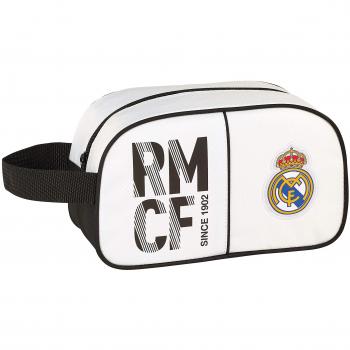 Real Madrid 811854248 2018 Bolsa de Aseo, 26 cm, Blanco
