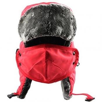 Unisex Sombrero, Gorro de invierno aviador, Ruso térmico impermeable
