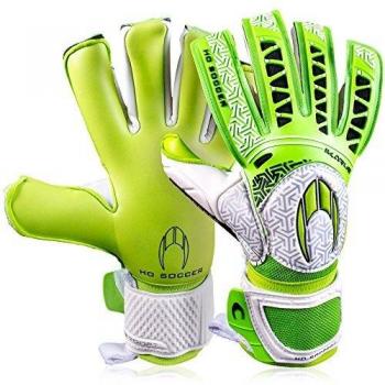HO Soccer Ikarus Club Guantes de Portero, Unisex Adulto, Lima, 4