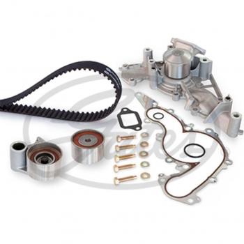Kit de Distribución Gates PowerGrip® con Bomba de Agua KP1T298 - Incluye correa de distribución, tensores y bomba de agua