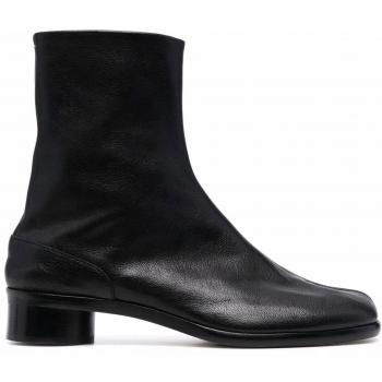 Maison Margiela Men's Black Tabi Toe Ankle Boots Size 10 US