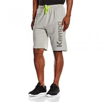 Kempa  Core Shorts - Pantalones cortos deportivos para hombre, color gris, talla 3XL