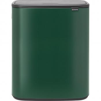 Brabantia Bo Touch Bin 2x30L - Cubo de basura para reciclar