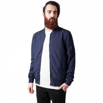 Urban Classics Lightweight Navy Bomber Jacket